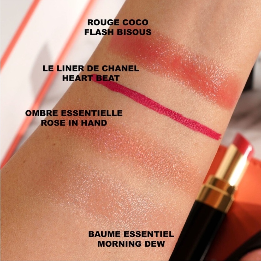 CHANEL 💫 Limited Edition 💫 Ombré Essentielle 822 Rose in hand eyeshadow - Picture 7 of 8